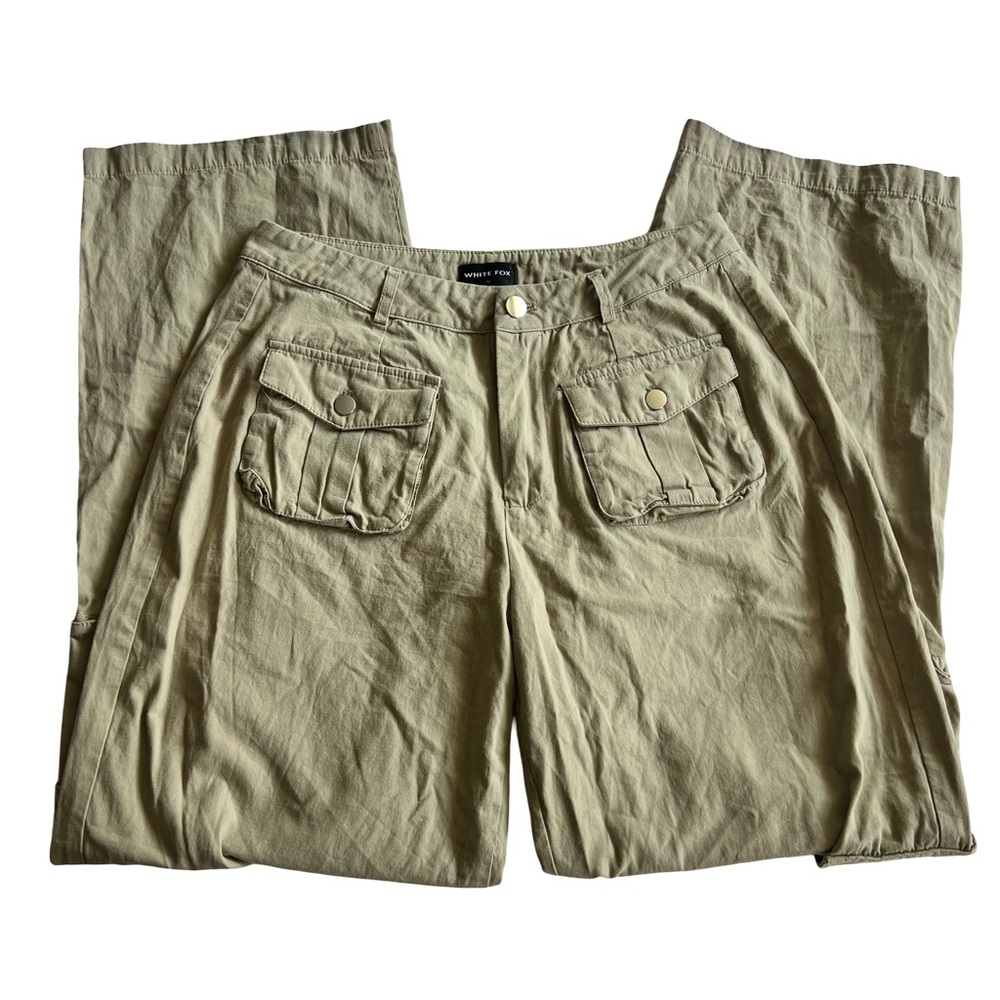White Fox Cargo Pants